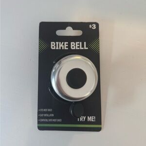 Bike Bell Silver and Black